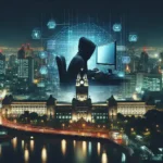 "Imagem de destaque do ciberataque que afetou a prefeitura de uma grande capital brasileira, evidenciando a interrupção de serviços online e a gravidade da situação."